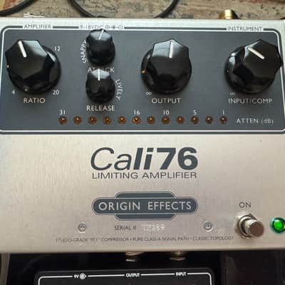 Origin Effects Cali76-TX Limiting Amplifier - Silver image 1