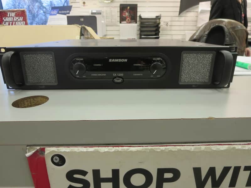 Samson SX1200 Power Amp image 1