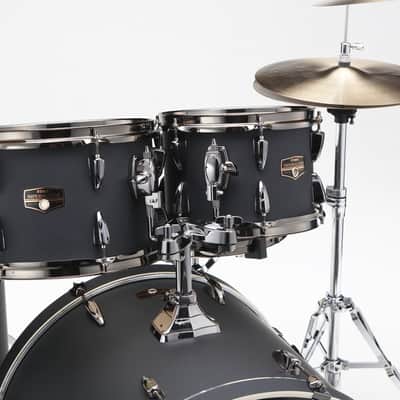 Tama IPT10RB-BOB Imperialstar Rack Tom 10 - Blacked Out Black image 8