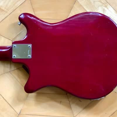 Vintage Crown Electric Guitar Made in Japan w/ Vintage Case image 13