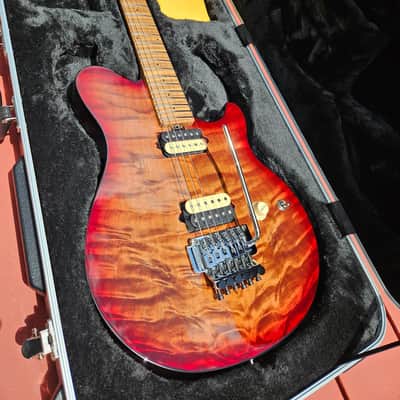 Ernie Ball Music Man Axis Super Sport 2026 - Roasted Amber Quilt image 2