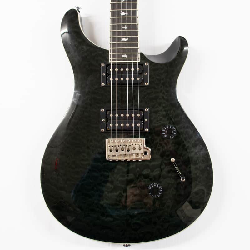 PRS SE Custom 24 Quilt Top 2021 - Charcoal image 1