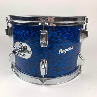 Rogers Fullerton Complete Rack Tom & Mount 13x8 70s - Blue Onyx With user friendly aftermarket tom arm image 2
