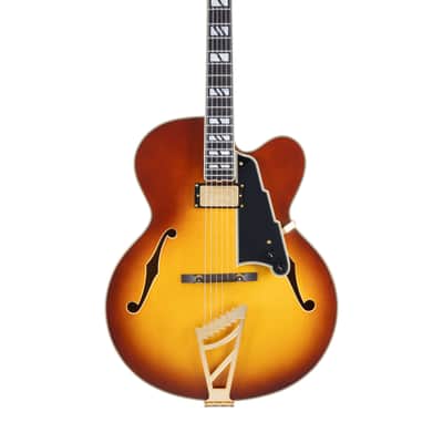 D'Angelico DAEEXL1DITBGT EXCEL EXL 1 Archtop Single Cutaway Hollow Body 6-String Electric Guitar w/Deluxe Hard Case image 3