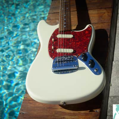Fender Mustang '65 Vintage Reissue Olympic White Nitro Lacquer