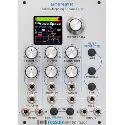 Rossum Electro-Music Morpheus Stereo Morphing Z-Plane Filter