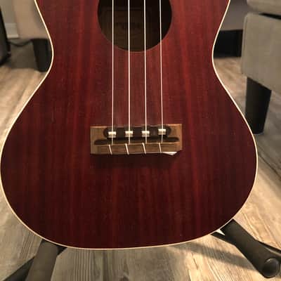 Lanikai LUTU-21T Tenor Tuna-Uke Ukulele, Mahogany image 2