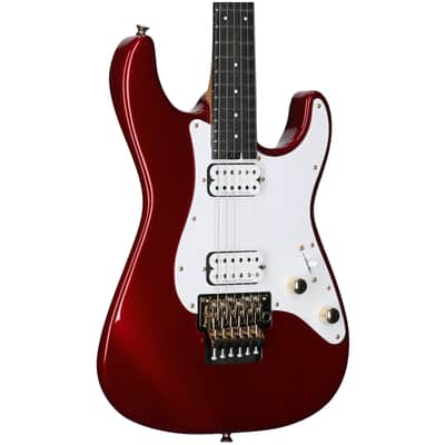 Charvel Pro-Mod Plus So-Cal Style 1 HH FR Electric Guitar, Ebony Fingerboard (with Gig Bag), Candy Apple image 1