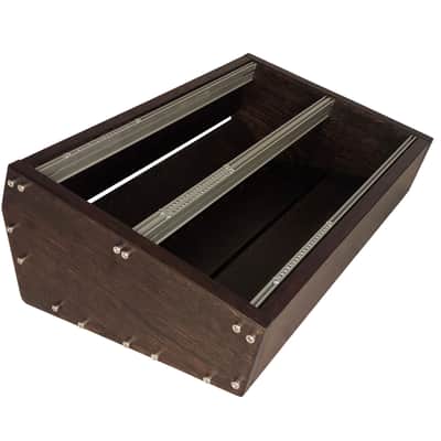 6U / 84hp Eurorack case EVA • Rails + M3 nuts / Dark Oak / Unpowered image 2