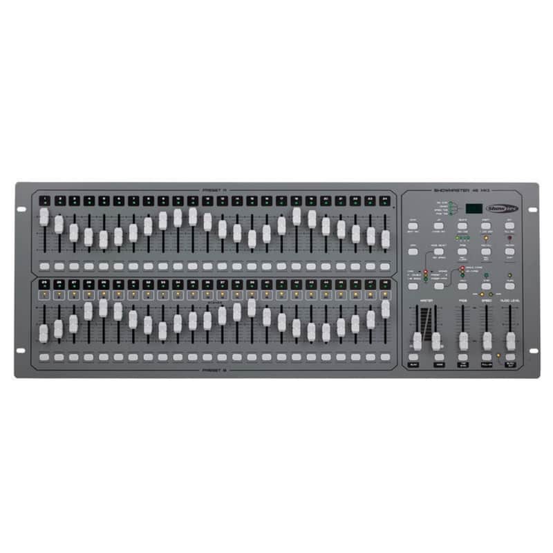 SHOWTEC SHOWMASTER 48 MKII 48 Channel Rackmount Light Controller with USB Backup image 1