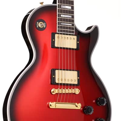 Gibson Custom Shop Les Paul Axcess Standard Candy Apple Red Burst Gloss Headstock Repair image 5