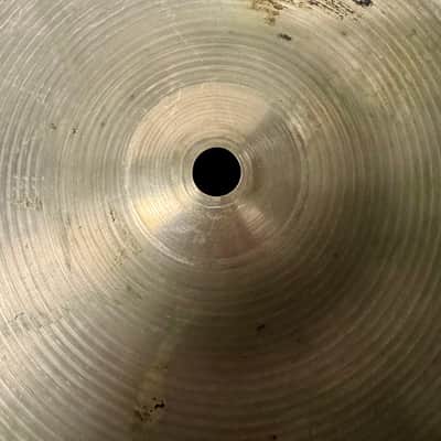 Zildjian A 14” Hi Hat Bottom - Hollow Ink 1970’s image 2