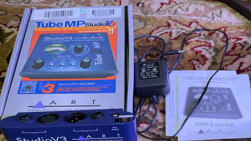 ART Tube MP Studio V3 Tube Microphone Preamp - Blue | Reverb
