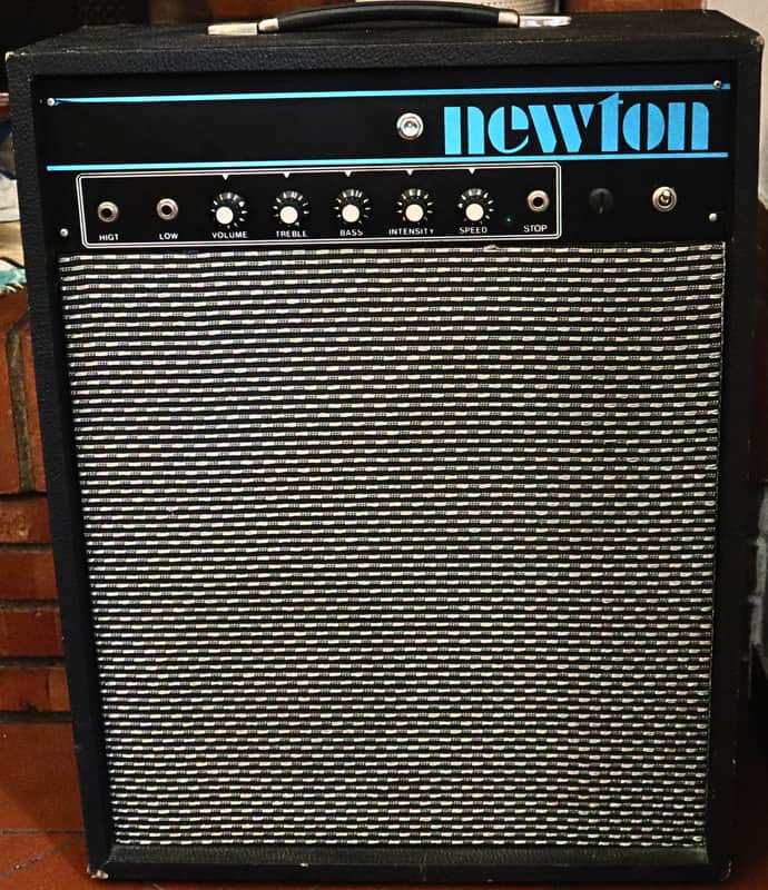 Newton Limec R200 electric and acoustic guitar combo amp 2x8 vintage 70s image 1