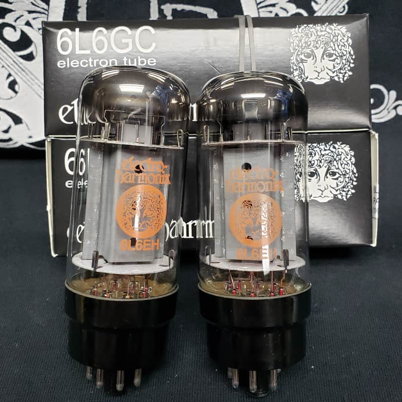Electro-Harmonix 6L6GC/6L6EH Electron Tube Matched Pair image 1