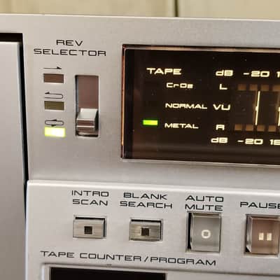 AKAI GX-F66RC Rare Vintage Stereo Seviced Japan Cassette Deck 1982-83 Warranty image 6