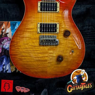 PRS Custom 24 1990 Brazilian fretboard Cherry Sunburst -VIDEO- image 7