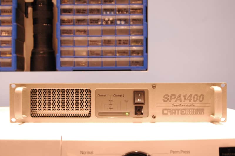 Power Amplifier Crate SPA1400 2 x 425W at 4 ohms image 1