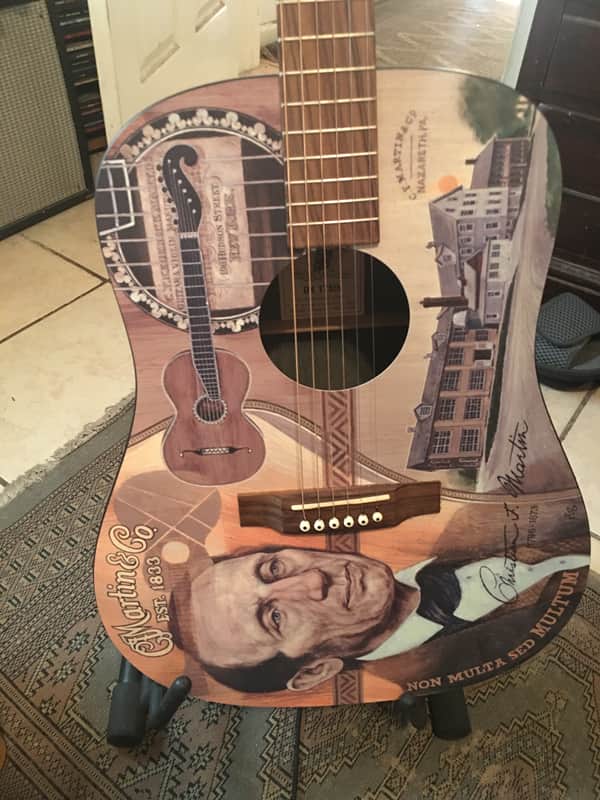 Martin DX 175th Anniversary C.F. Martin Graphic 2008 image 1