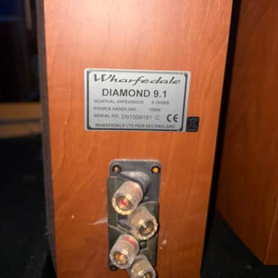 Wharfedale Diamond 8.1 Bookshelf Speakers (Pair) 2005 - Cherry image 2