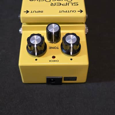 Boss SD-1 Super OverDrive (Silver Label) 1997 - Present - Yellow image 3