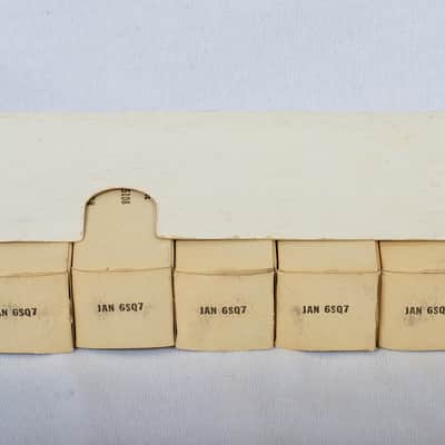 Sleeve of 5 NOS RCA JAN 6SQ7 Vacuum Tubes – Military Spec – USA Made image 13