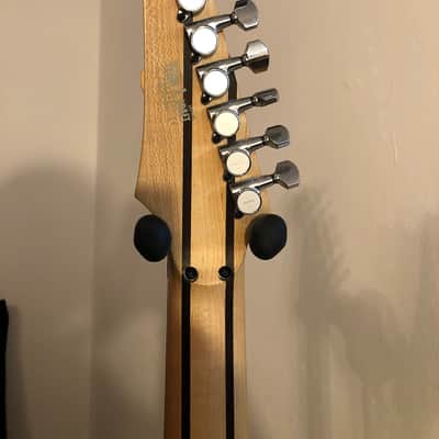 Splendid Ibanez Universe UV777P Uv Steve Vai Signature Japan MIJ 7String 7 String Prestige J-Custom Mirror Black image 7