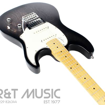 Godin Session SG MN Electric Guitar in Blackburst image 3