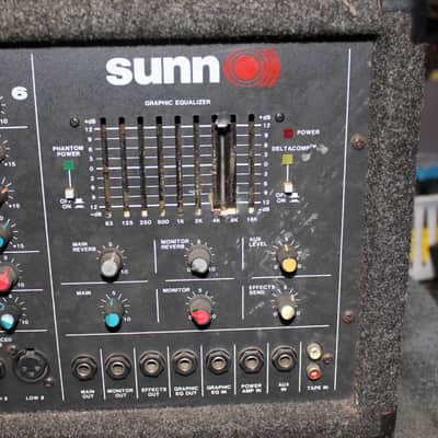 Sunn SR6520P/ Powered Mixer (Sold As Is) image 4