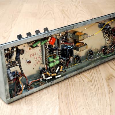 1968 Sunn 2000s Vintage Tube Amp Head & 2x15 Sunn Speaker Cabinet, Dynaco Transformers, JBL Speakers image 16