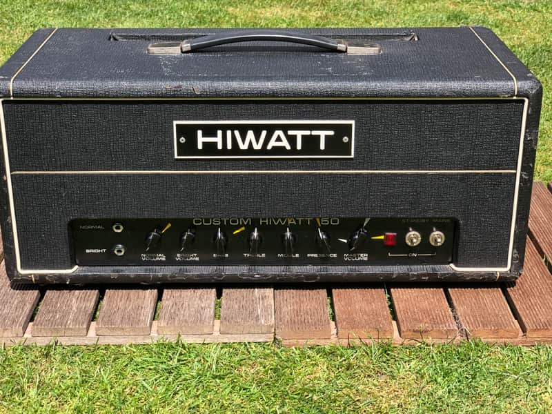 Scorpions & Europe Owned Used 1978 HIWATT Custom 50 DR504 - Main Studio Recording and Live Amp ! image 1