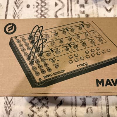 Moog Mavis Monophonic Analog Synthesizer Voice 2022 - Present - Black image 7