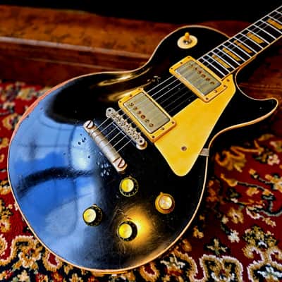 Gibson Custom Shop Les Paul ‘57 Tom Doyle "TIME MACHINE" #109 ~ R7/57 Black Goldtop “SUPER PREMIUM” - Historic Aged w/Doyle Coils TRU-CLONES ‘59 PAFs image 14