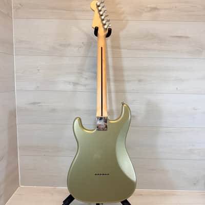 Unknown Custom S-Type Electric Guitar Champagne Metallic | Mighty Mite Robert Cray Neck | Lace Sensor Burgundy Pickups | DiMarzio DP226 Billy Corgan Bridge image 12