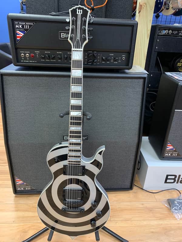 Schecter Wylde Audio Odin Grail - Silver Bullseye image 1
