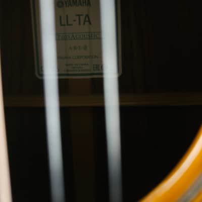 Yamaha LL-TA - TransAcoustic - Vintage Tint image 13