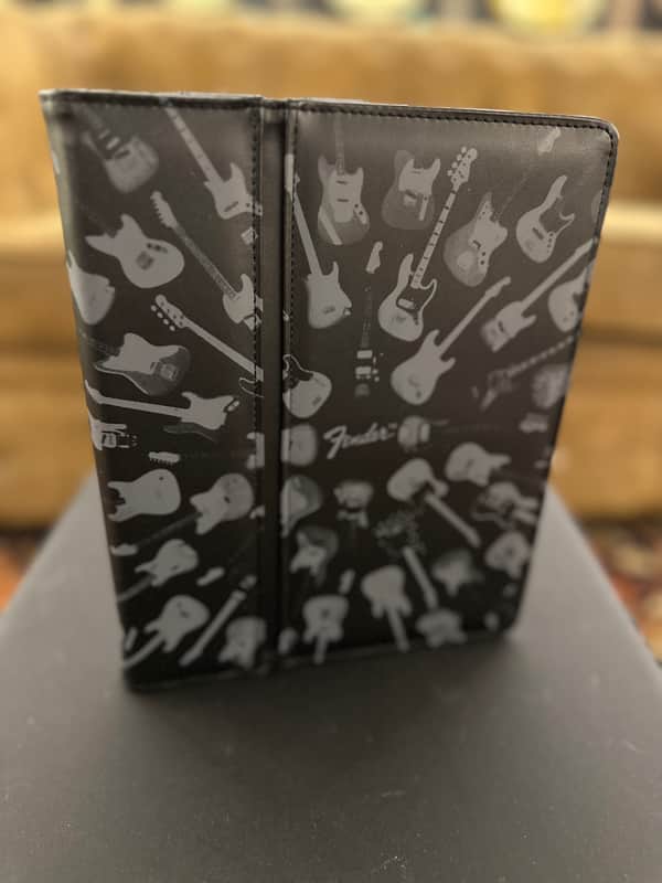 Fender Fender I Pad Leather Case Black image 1