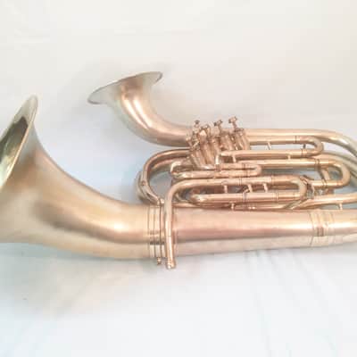 Conn Double Bell Euphonium-Gold Plated-Engraved-Made 1913-Clean-Playable-w/Case! image 13