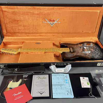 2026 Fender Custom Shop Vintage Custom '68 Telecaster NOS - Black Paisley - 7.2lbs ~ As New! image 5