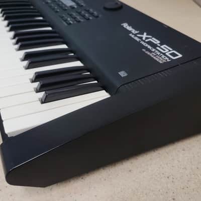 Roland XP-50 61-Key 64-Voice Music Workstation Keyboard 1995 - 1998 - Black image 4