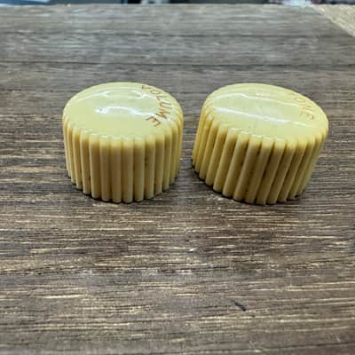 Harmony Cupcake Volume & Tone Knobs 60s rocket Stratotone image 6