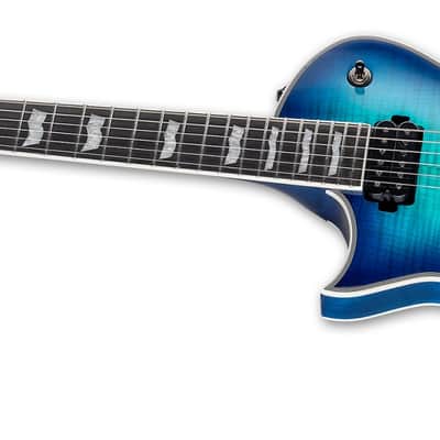 ESP LTD EC-1000T CTM FM Flamed Maple LH Left-Handed Electric Guitar Violet Shadow BRAND NEW EC1000T image 3