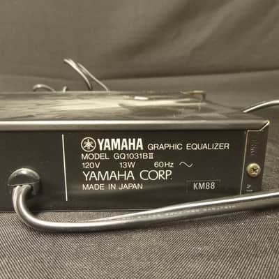 Yamaha GQ1031BII Graphic Equalizer - Black image 7
