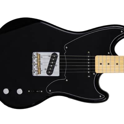 Rosenow Rapid Line 25.5" - Black - Maple - Offset Body Electric Guitar image 1
