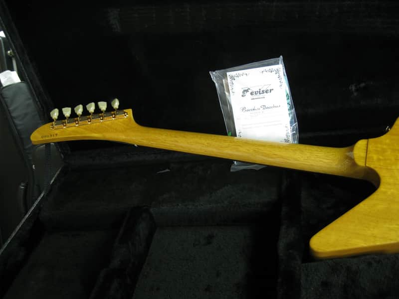 Bacchus BEX '58 Explorer Style 2011 Korina | Reverb