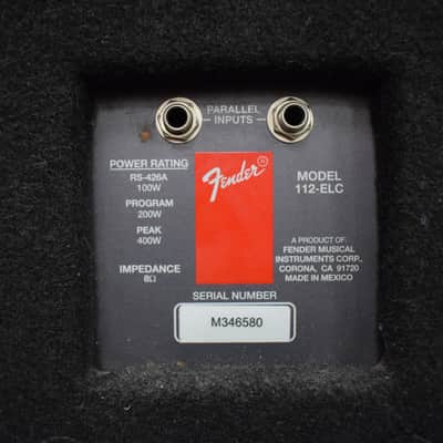 Fender 112-ALC Passive PA Monitor image 5