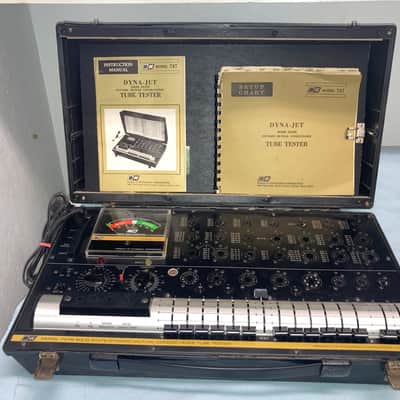 B&K Model 747 Tube Tester with Documentation image 1