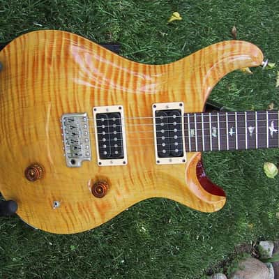 Paul Reed Smith Custom One Piece Top 1985 Vintage Yellow Sunburst image 4