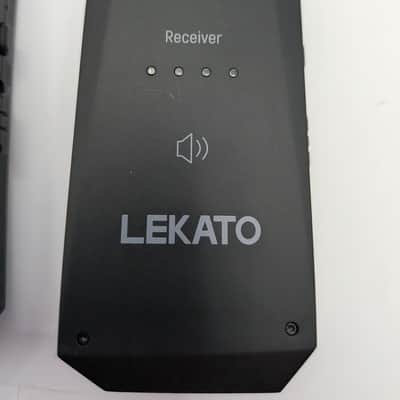 Lekato WS-90 2023-2024 Wireless Guitar Unit- Black image 5