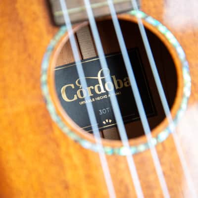 Cordoba 30T Tenor Ukulele 2010s - Solid Mahogany image 4